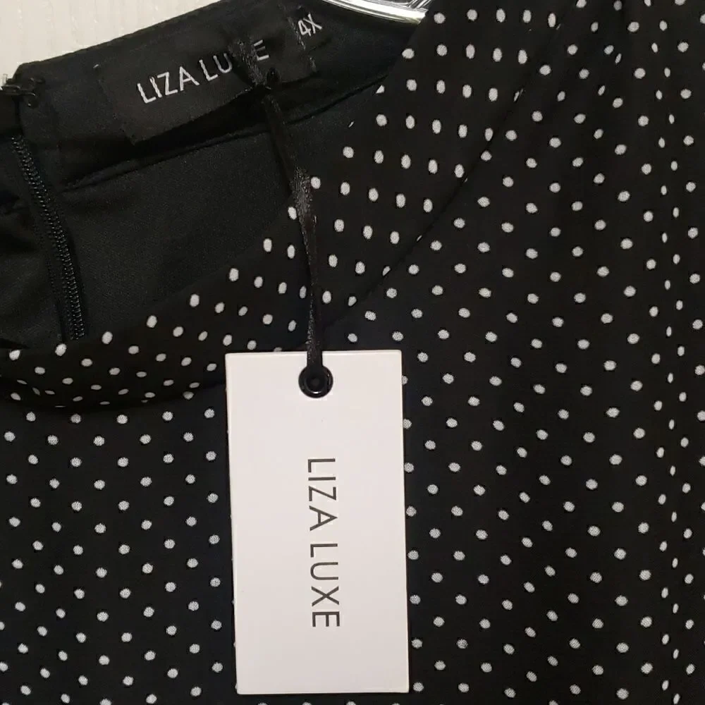 🌹LIZA LUZE POlKA DOT DRESS SZ 4X